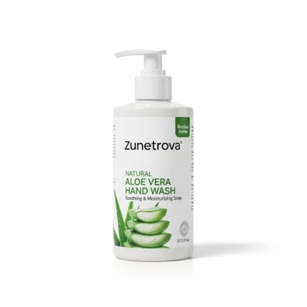 Zunetrova Natural Aloe Vera Hand Wash Soothing & Moisturizing Soap